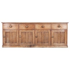 Large English Country House Pine Dresser Base