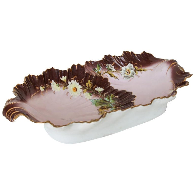 Large English Deep Serving Dish For Sale at 1stDibs