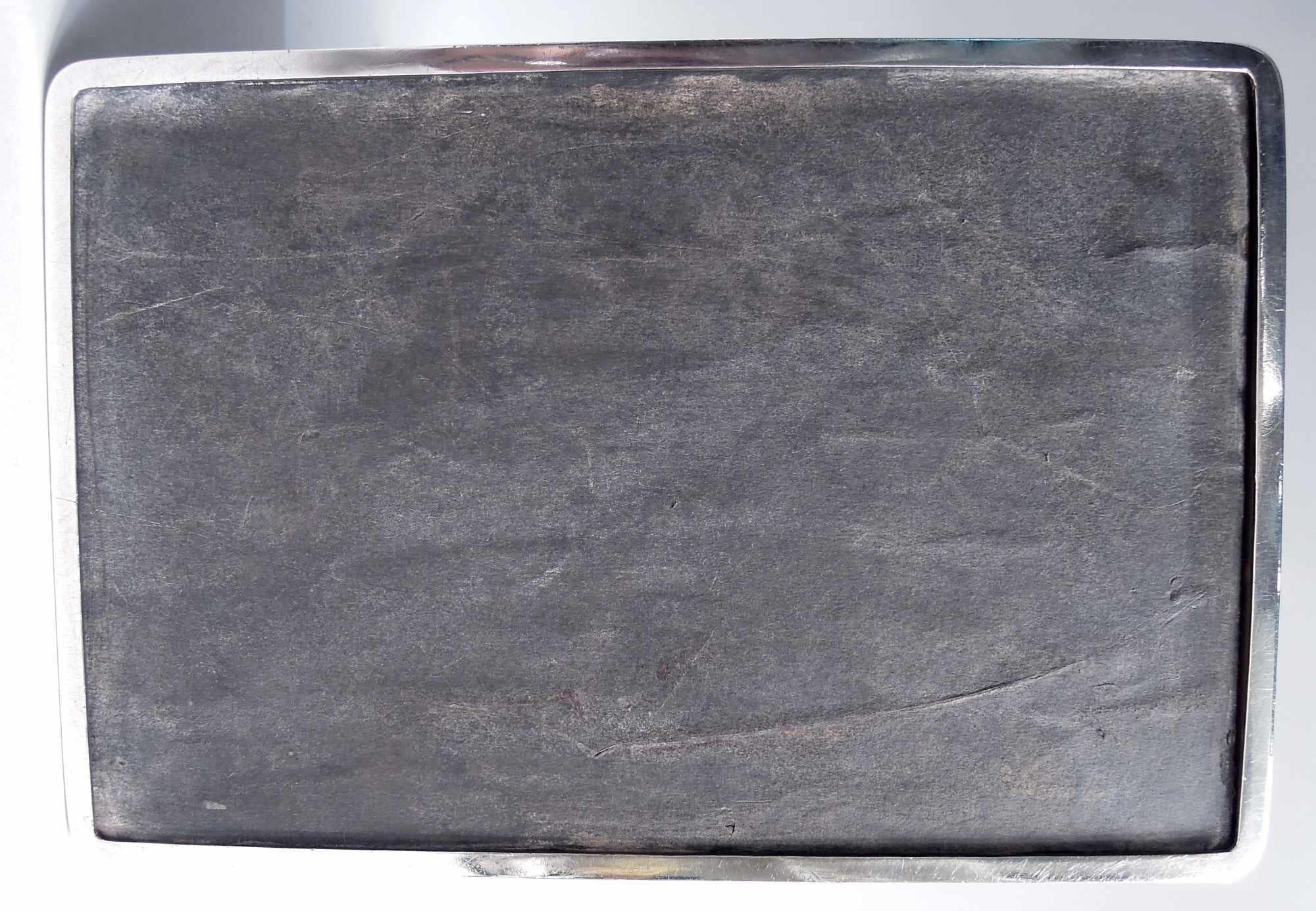 Large English Edwardian Sterling Silver Box, 1902 4