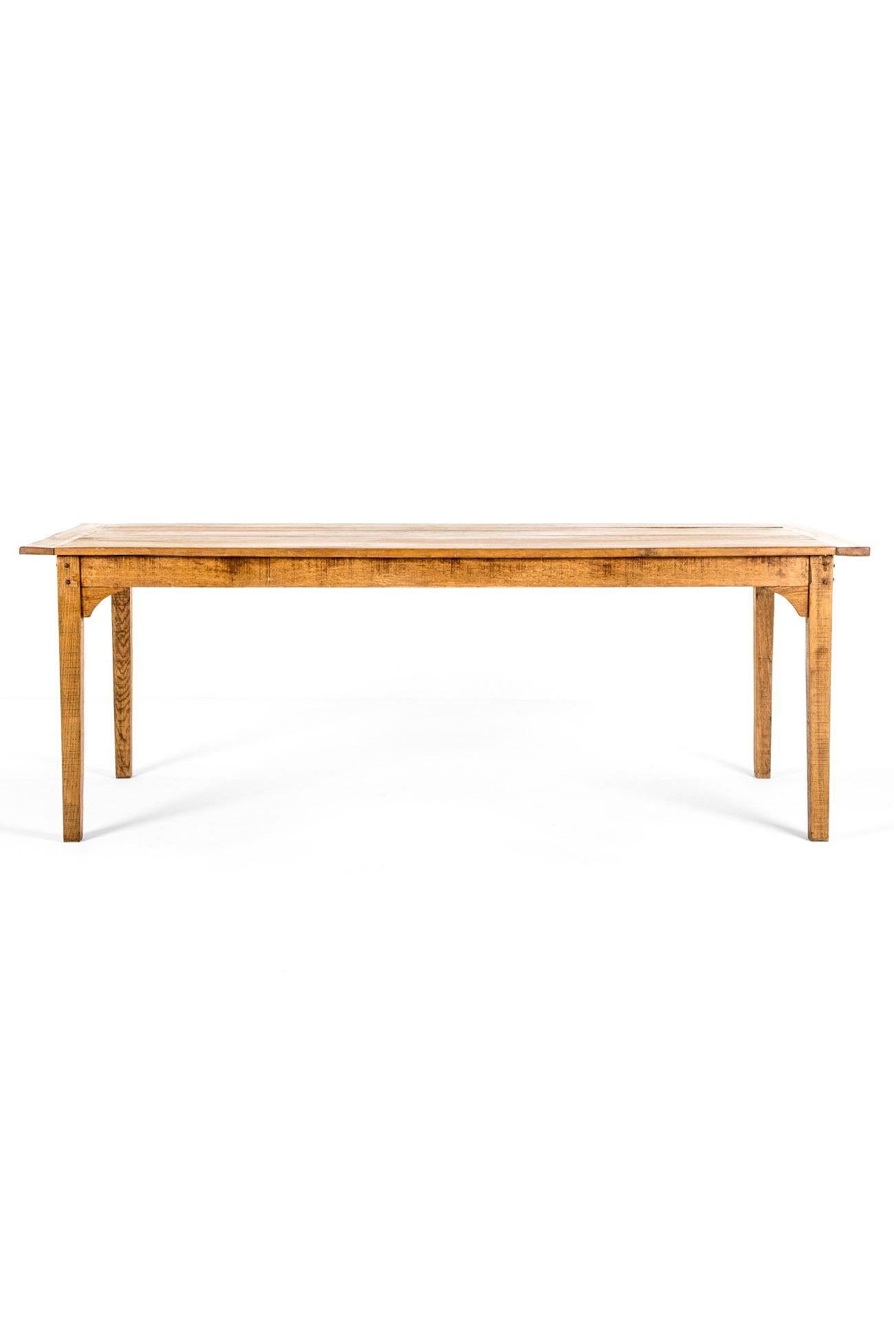 Rustique Grande table de ferme anglaise en vente