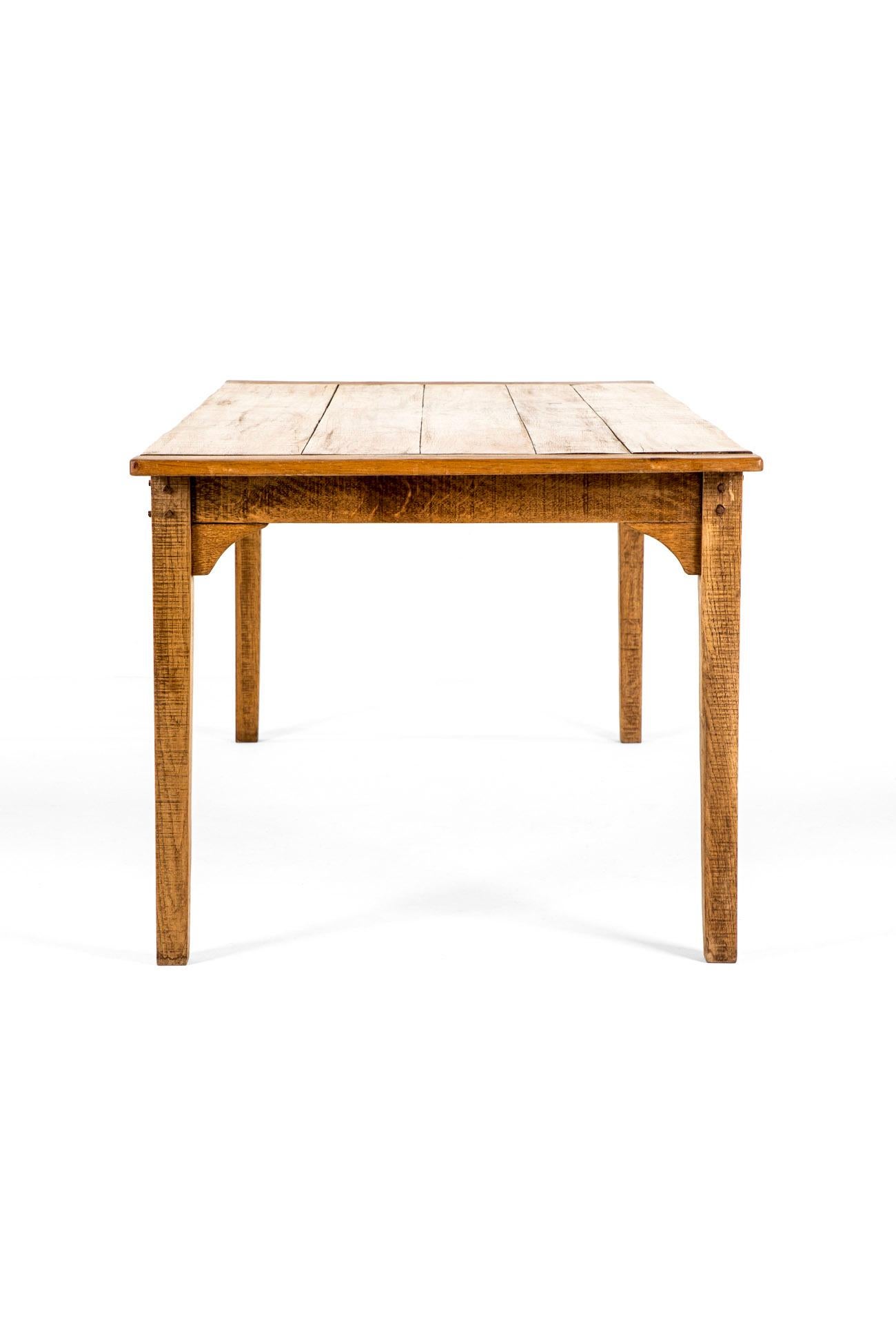 Britannique Grande table de ferme anglaise en vente