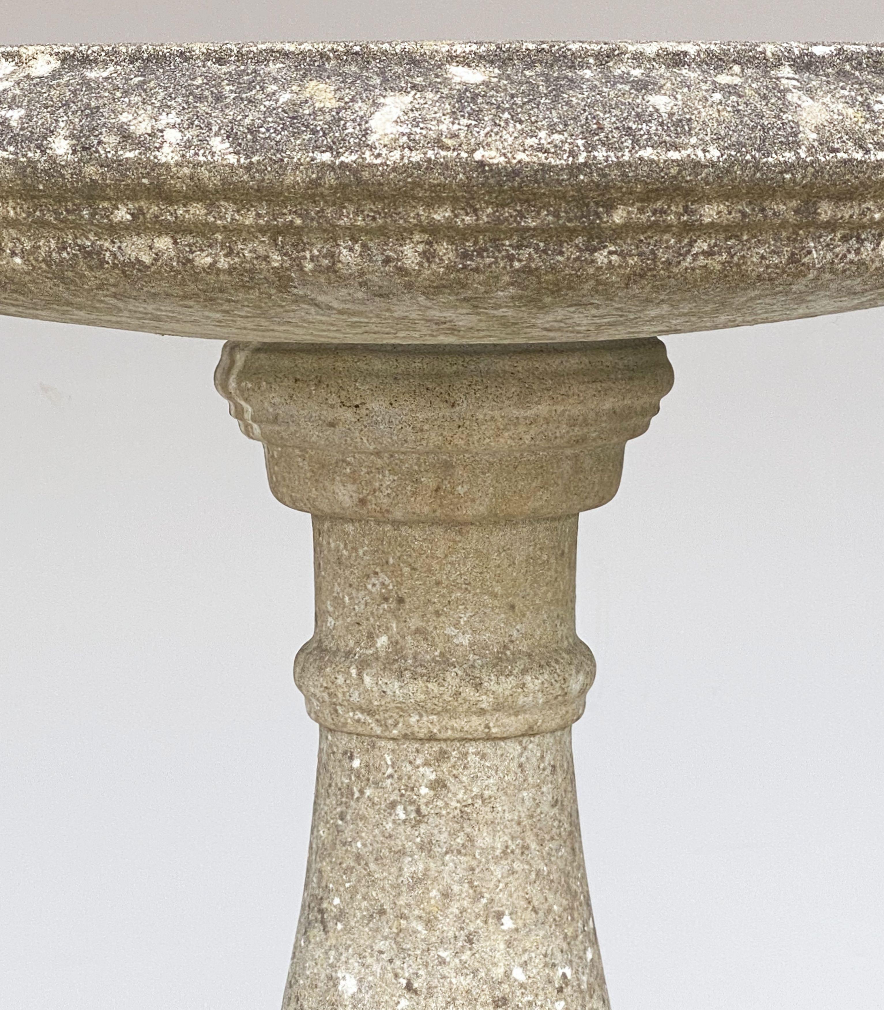 Large English Garden Stone Bird Bath 10