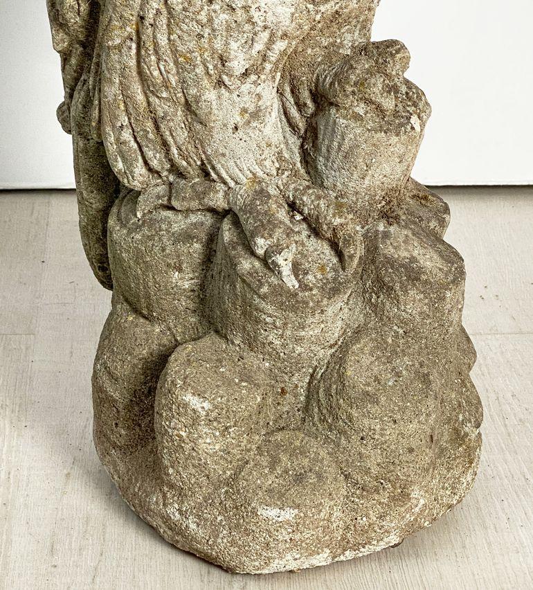 Large English Garden Stone Owl 4
