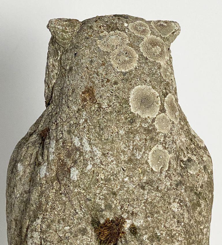 Large English Garden Stone Owl 8