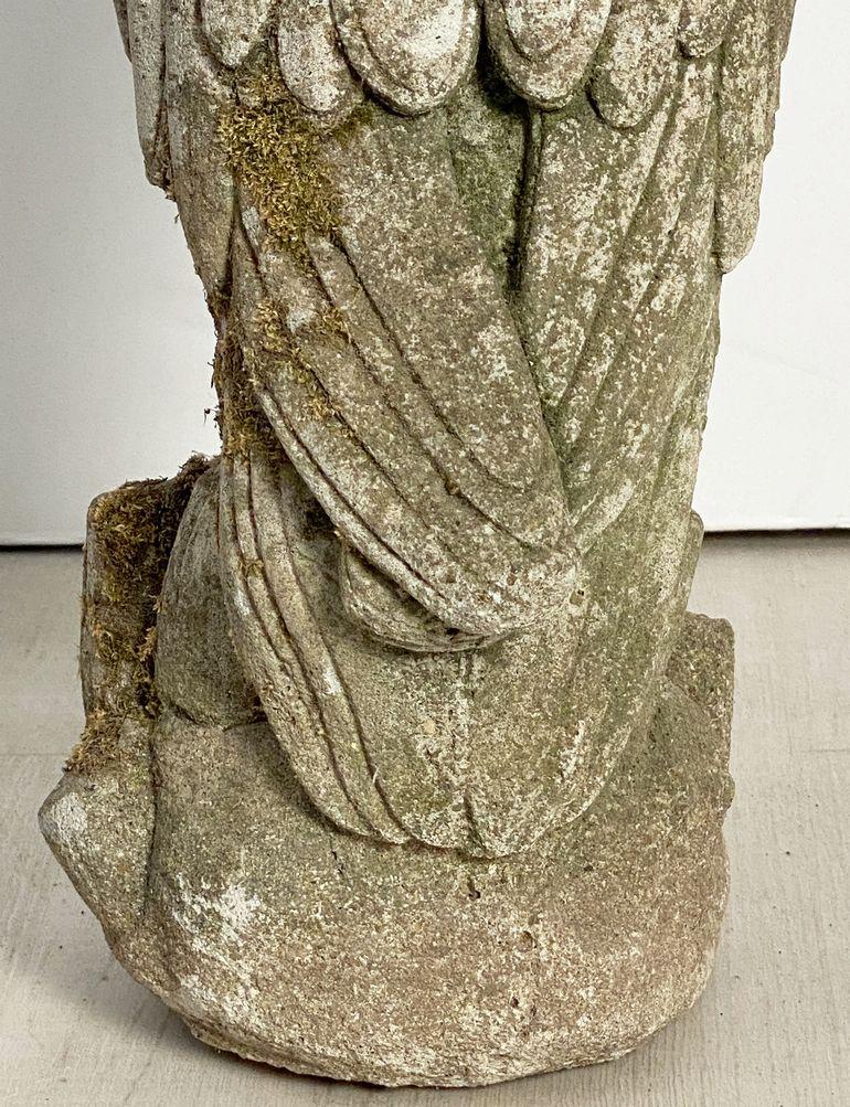 Large English Garden Stone Owl 10