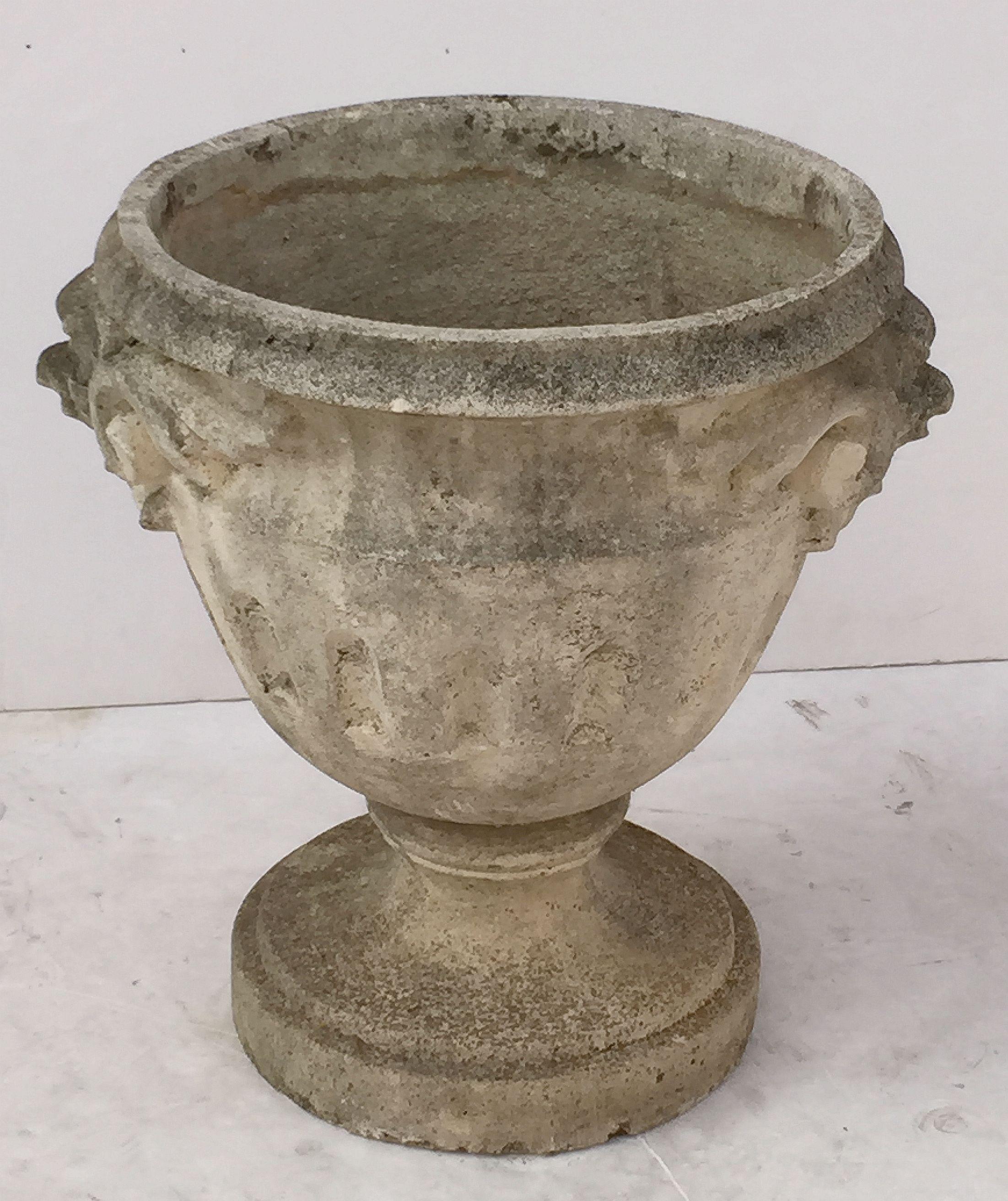 large stone pot