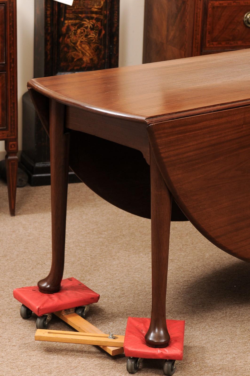 queen anne drop leaf table