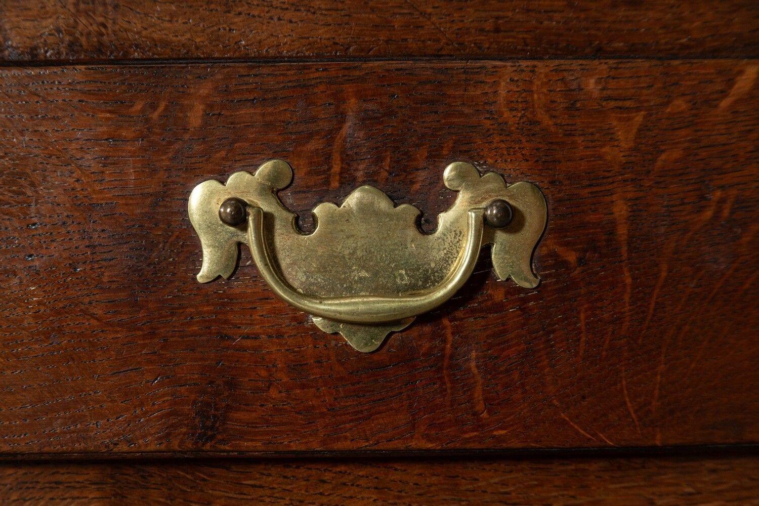Large English George III Oak Dresser For Sale 6