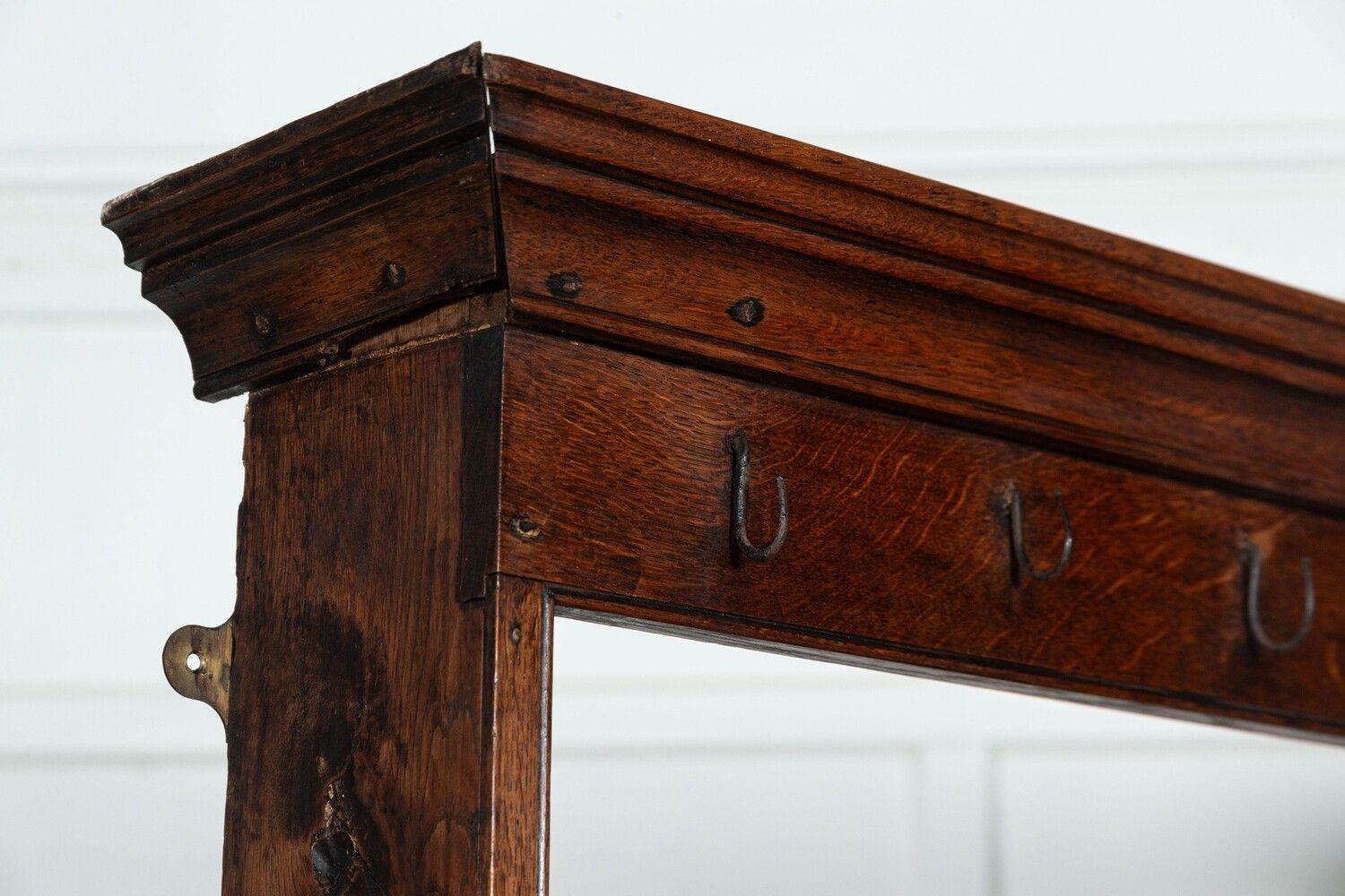 Large English George III Oak Dresser For Sale 8