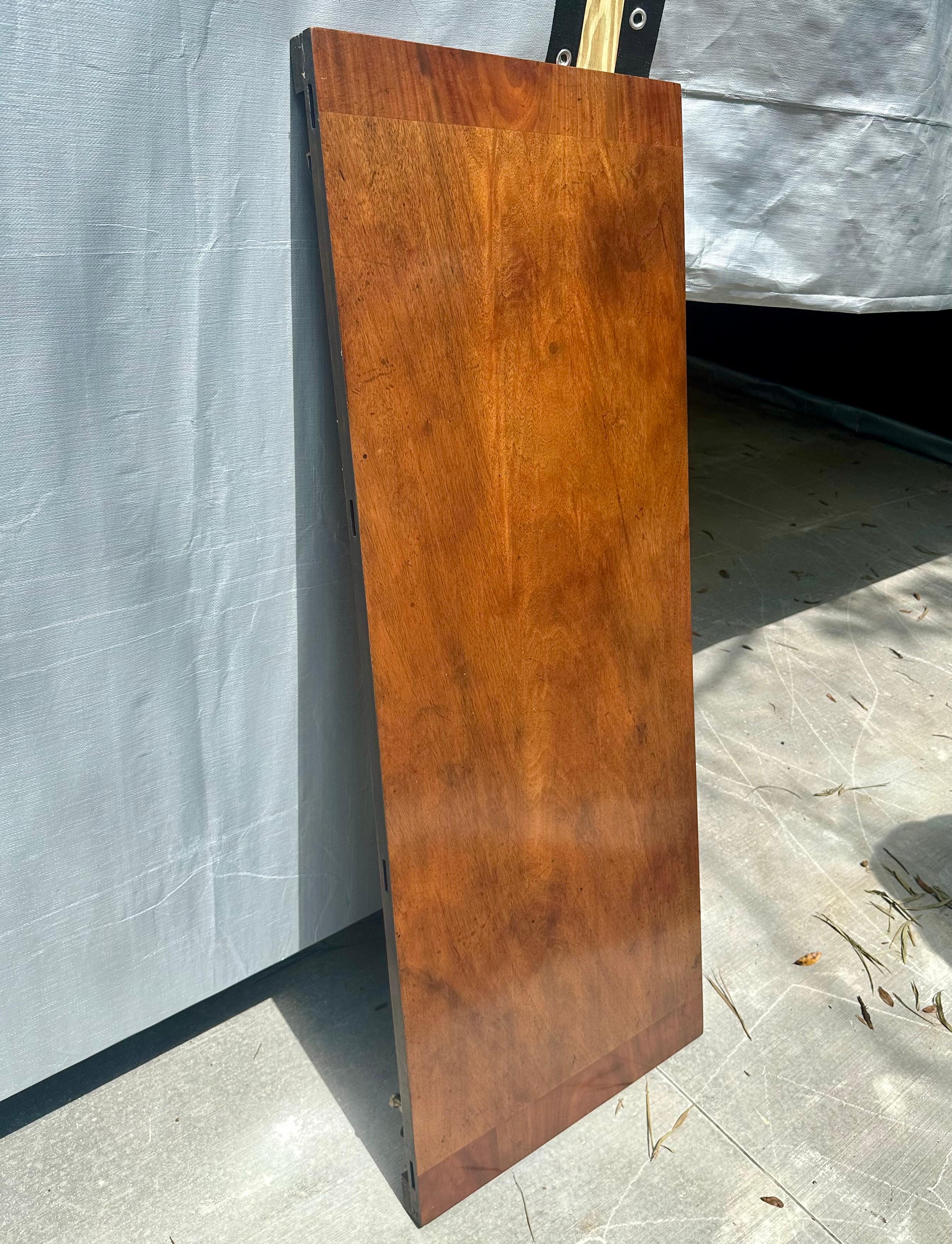 Large English Georgian Mahogany Triple Pedestal Extension Dining Table 5