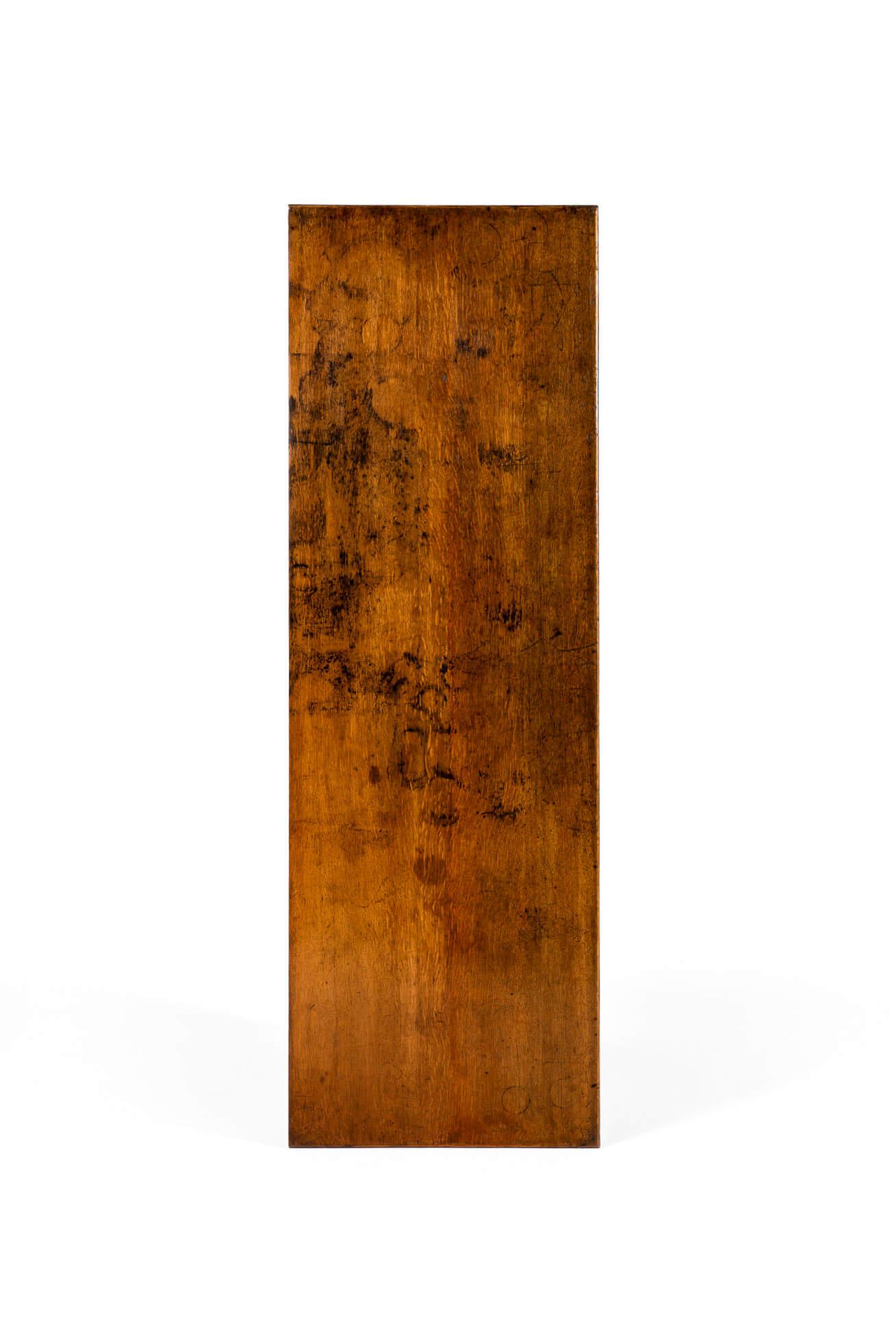 Hand-Carved Large English Haberdashery Drawers For Sale