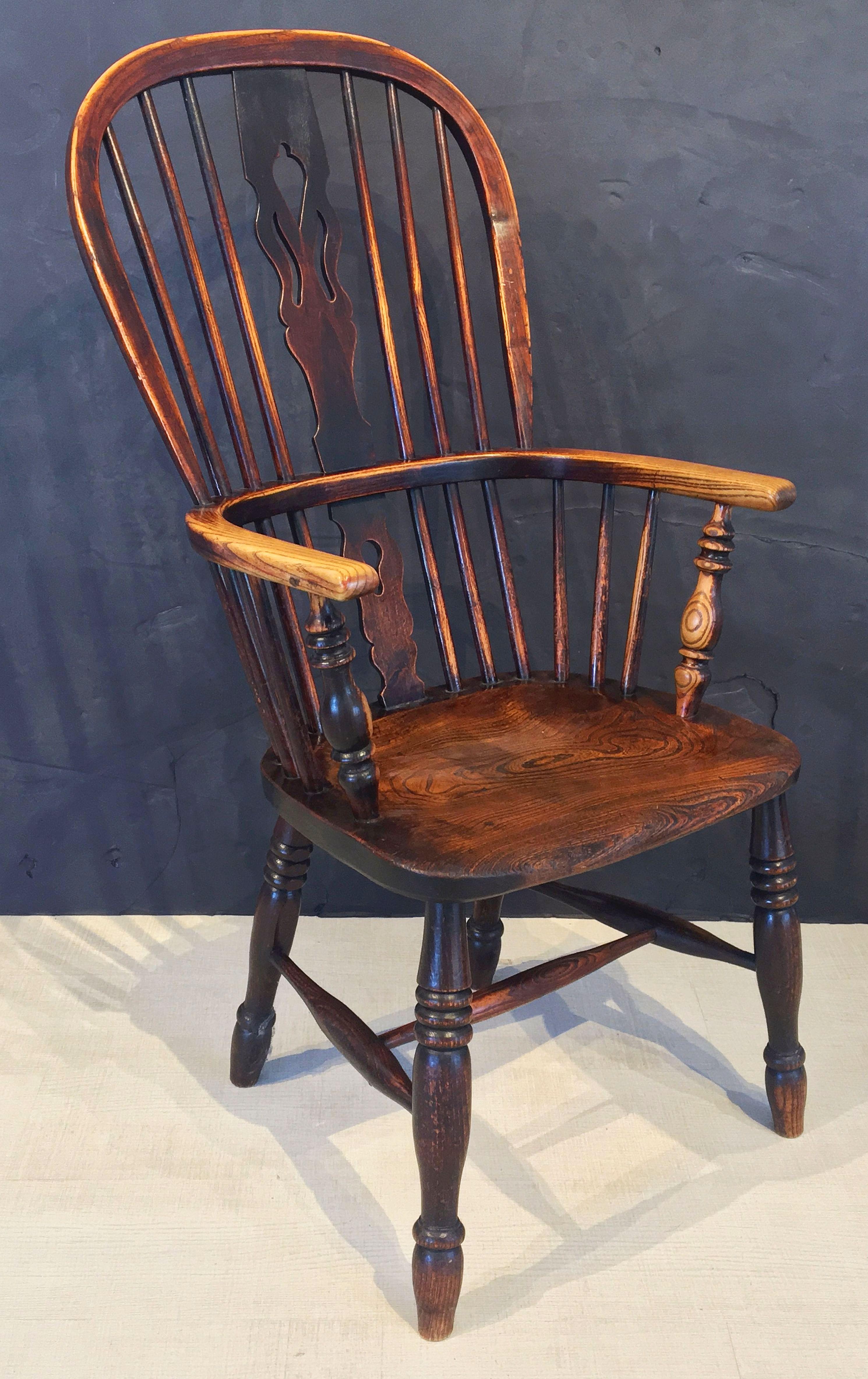 large windsor chair
