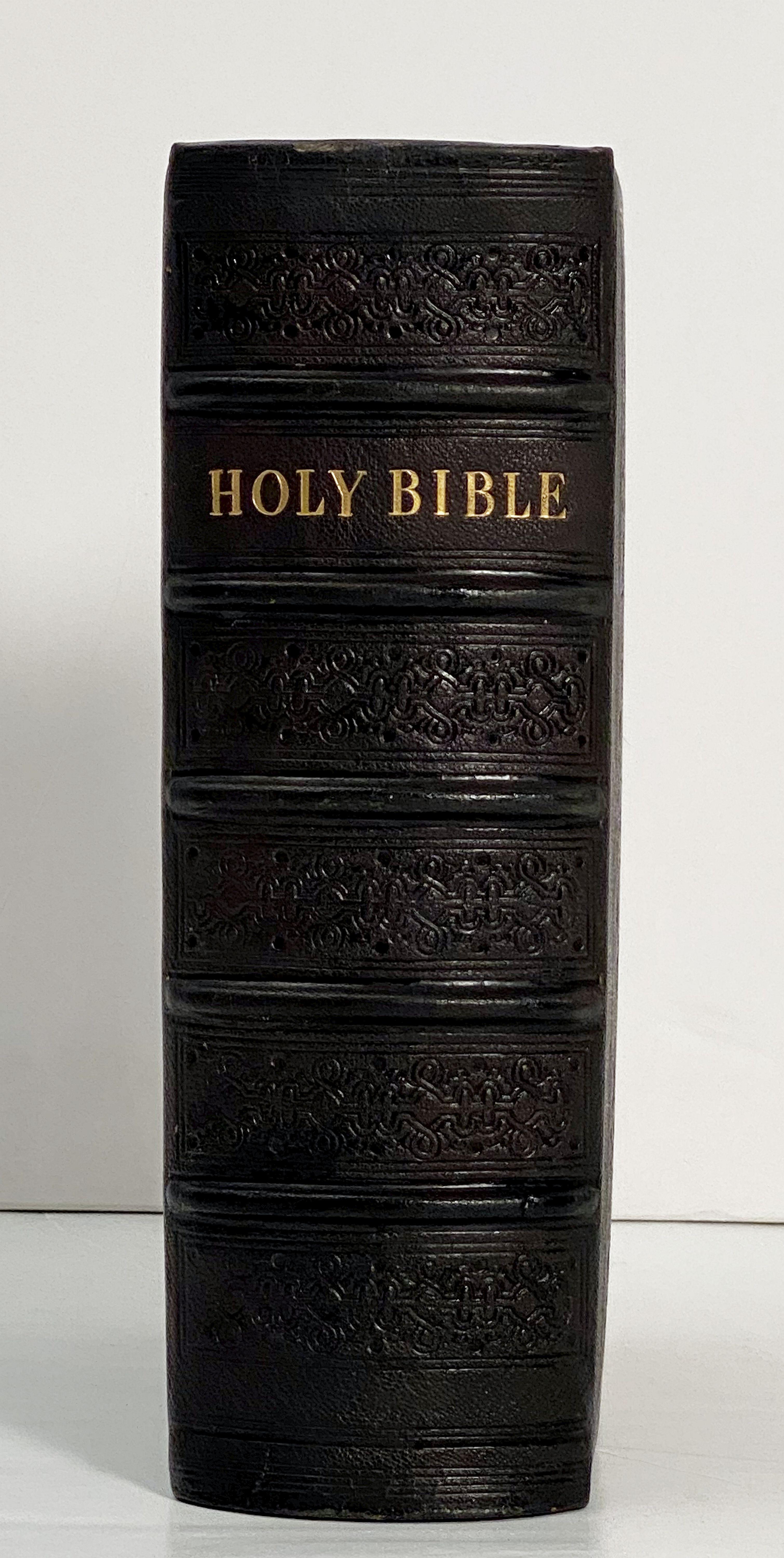old bible with metal clasps