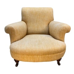 Large English Howard & Sons Style Club Armchair