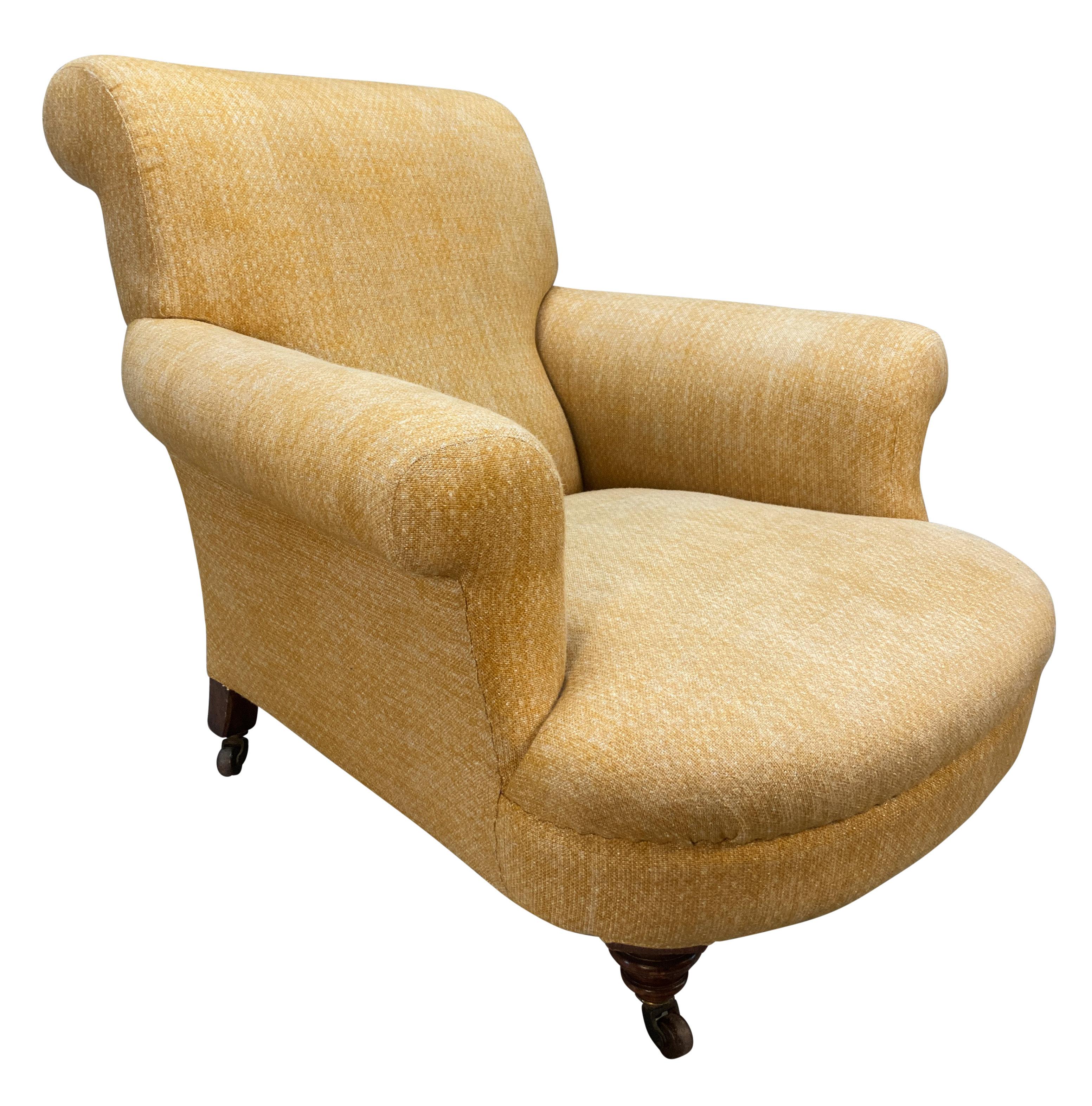 Grand fauteuil club anglais de style Howard and Sons Bon état - En vente à Kent, Dover