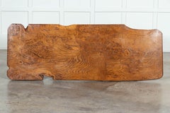 Large English MidC Burr Oak Coffee Table