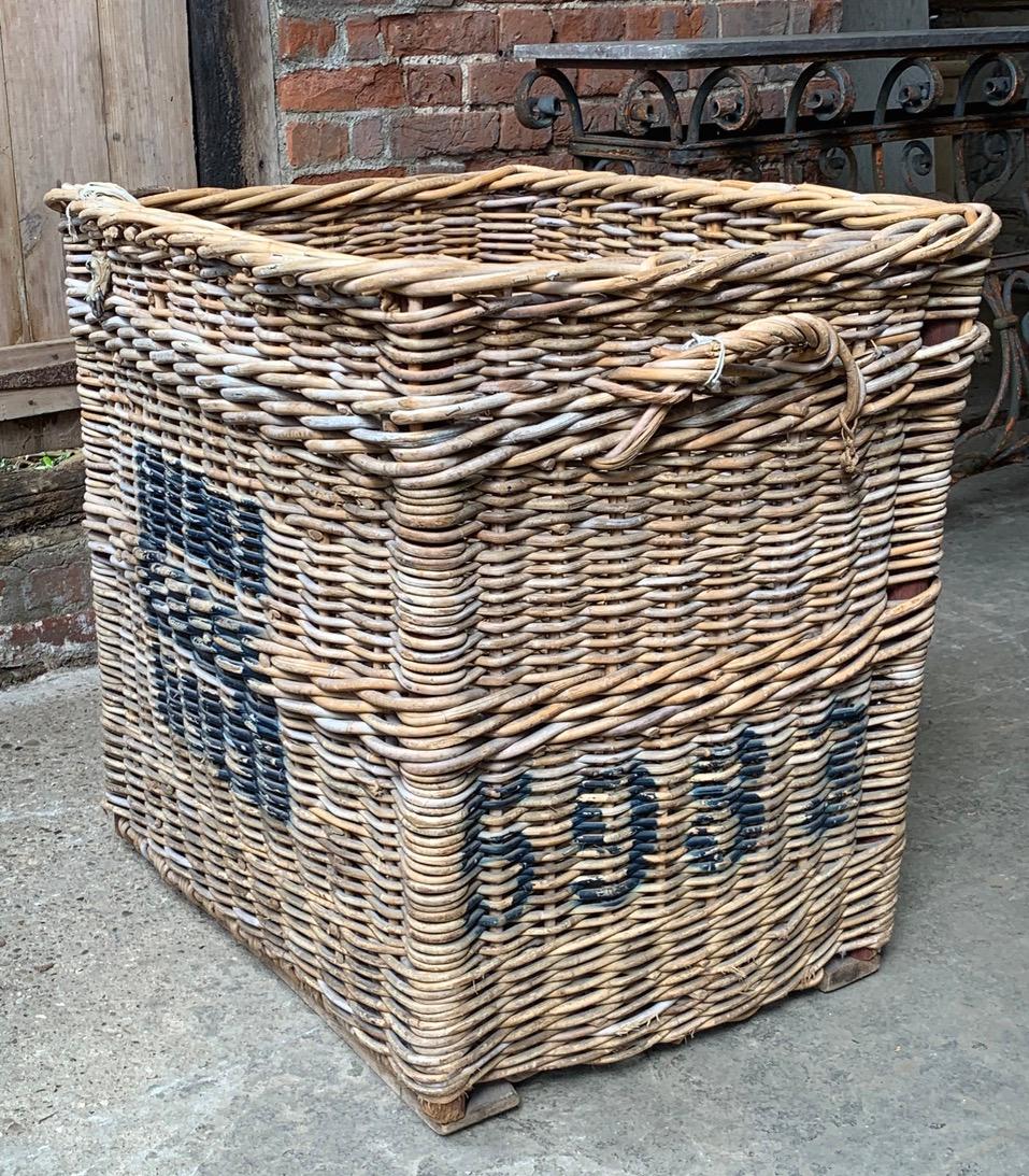 British Large English Mill Basket