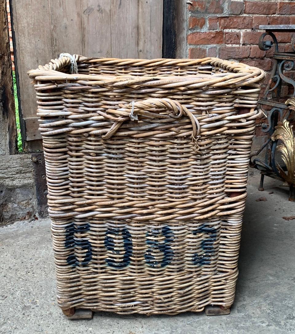 Hand-Crafted Large English Mill Basket