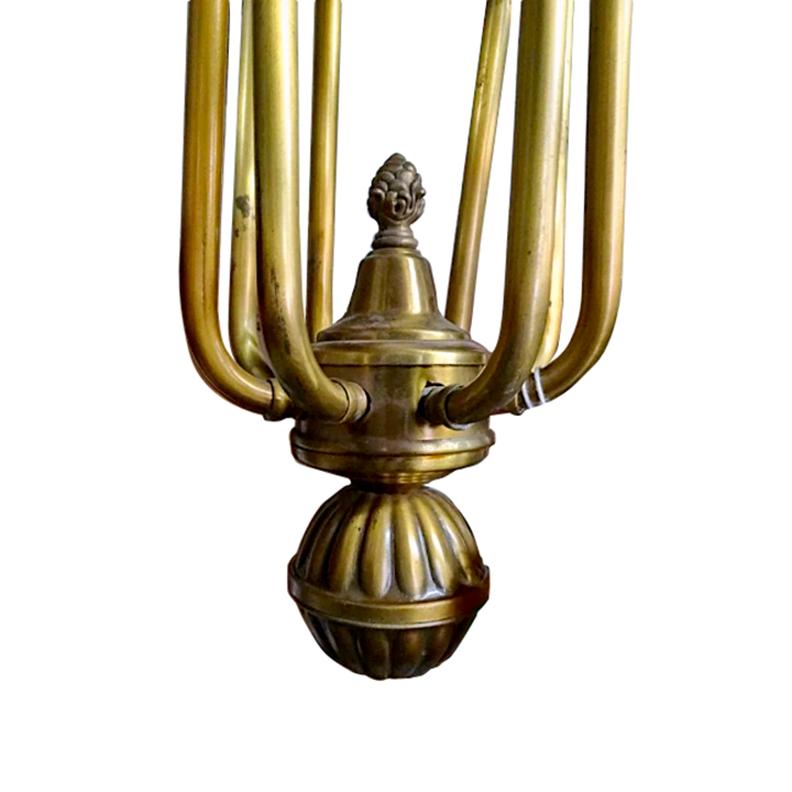 Large English Neoclassic Lantern In Good Condition For Sale In New York, NY