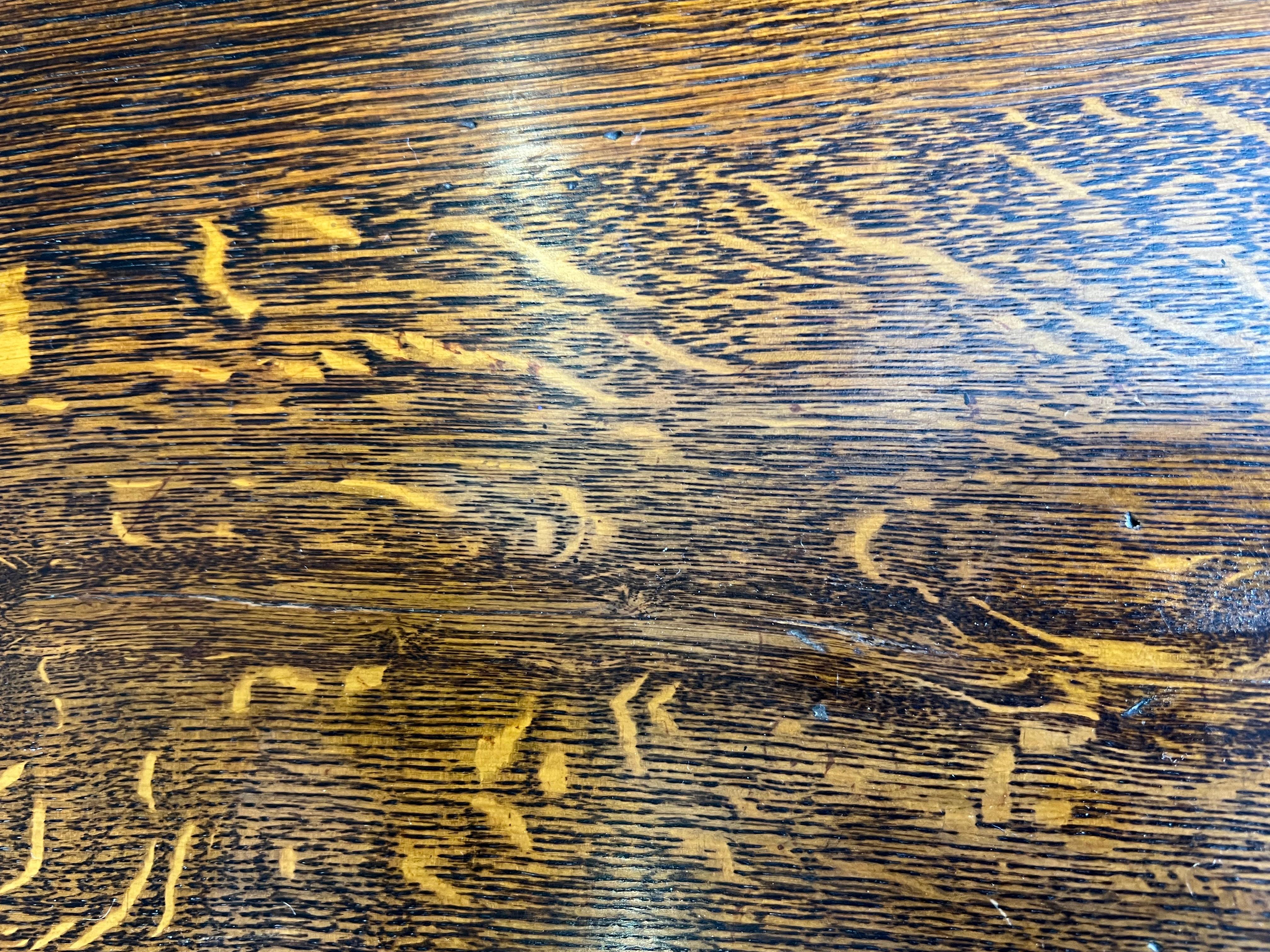 Grande table de salle à manger à abattant en Oak Oak en vente 3