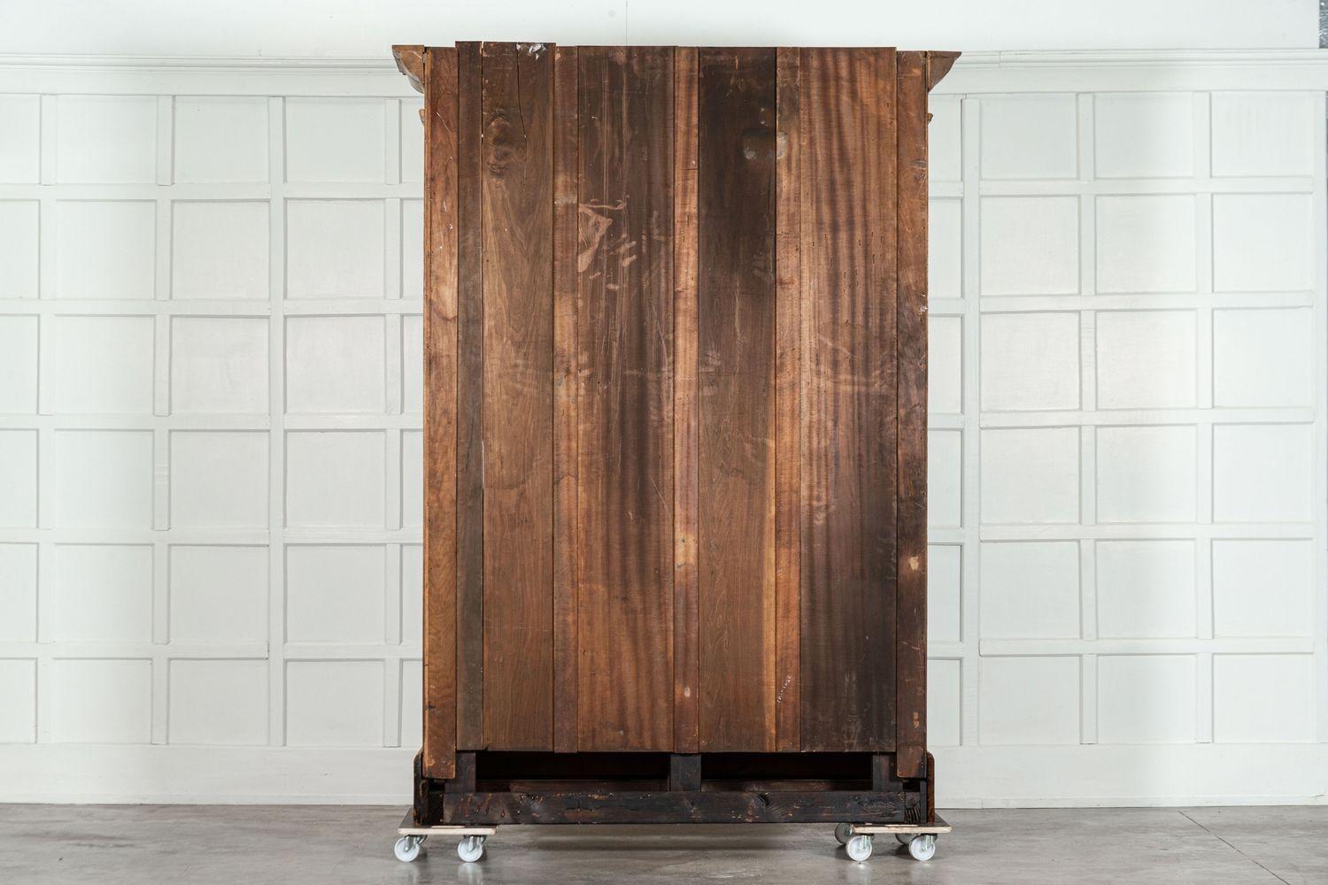 Grande mobile libreria smaltato in Oak inglese in vendita 4