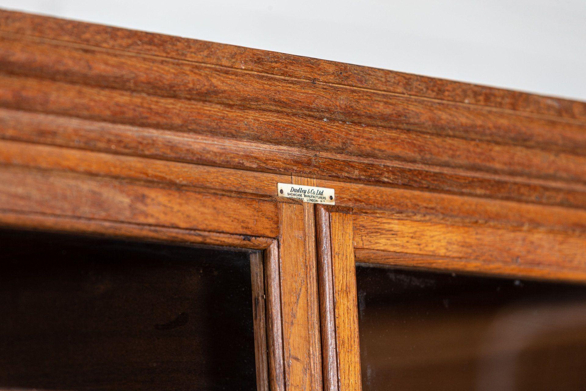 Large English Oak Haberdashery Cabinet For Sale 6