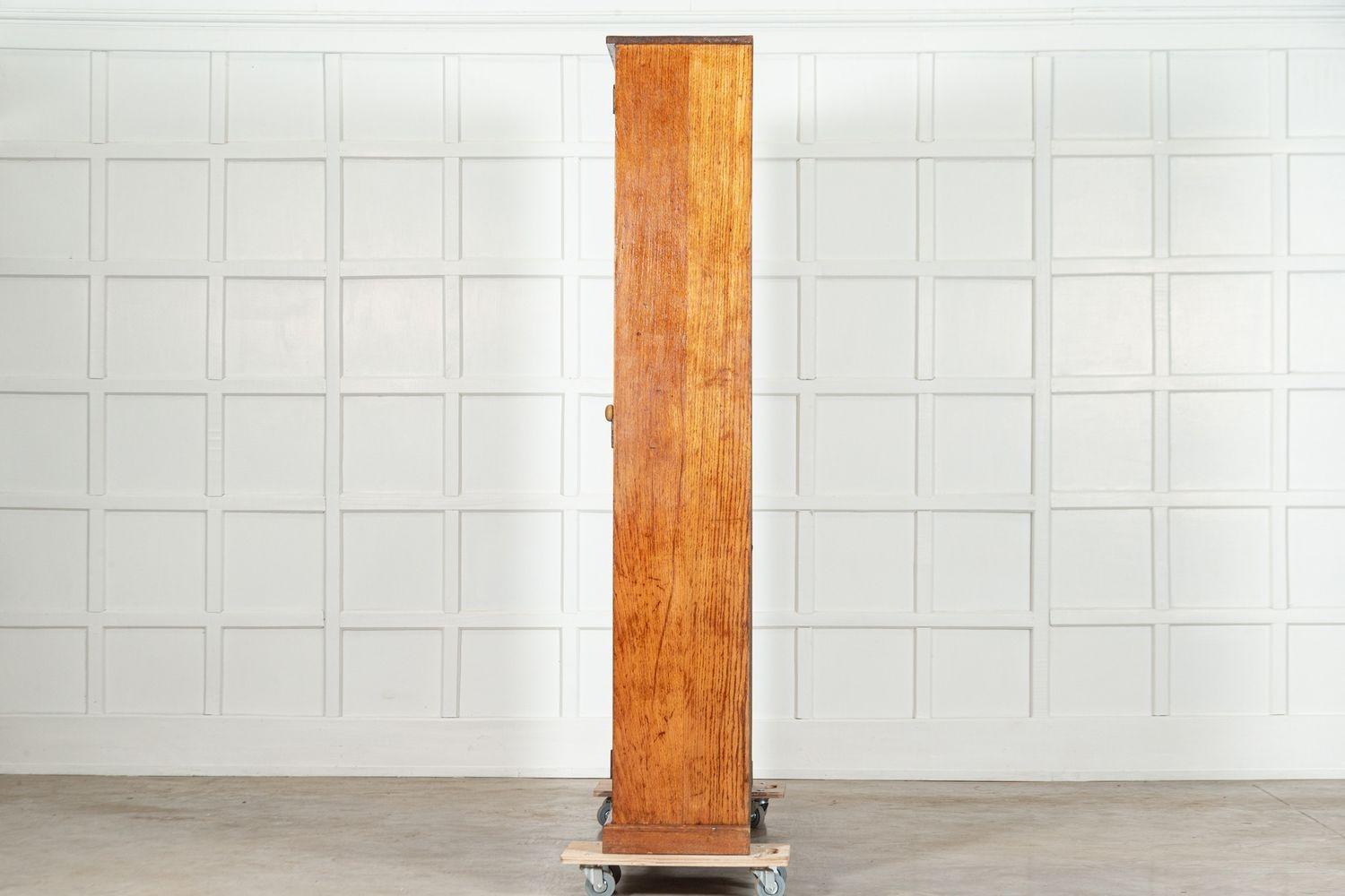Large English Oak Panelled Larder Cupboard 3