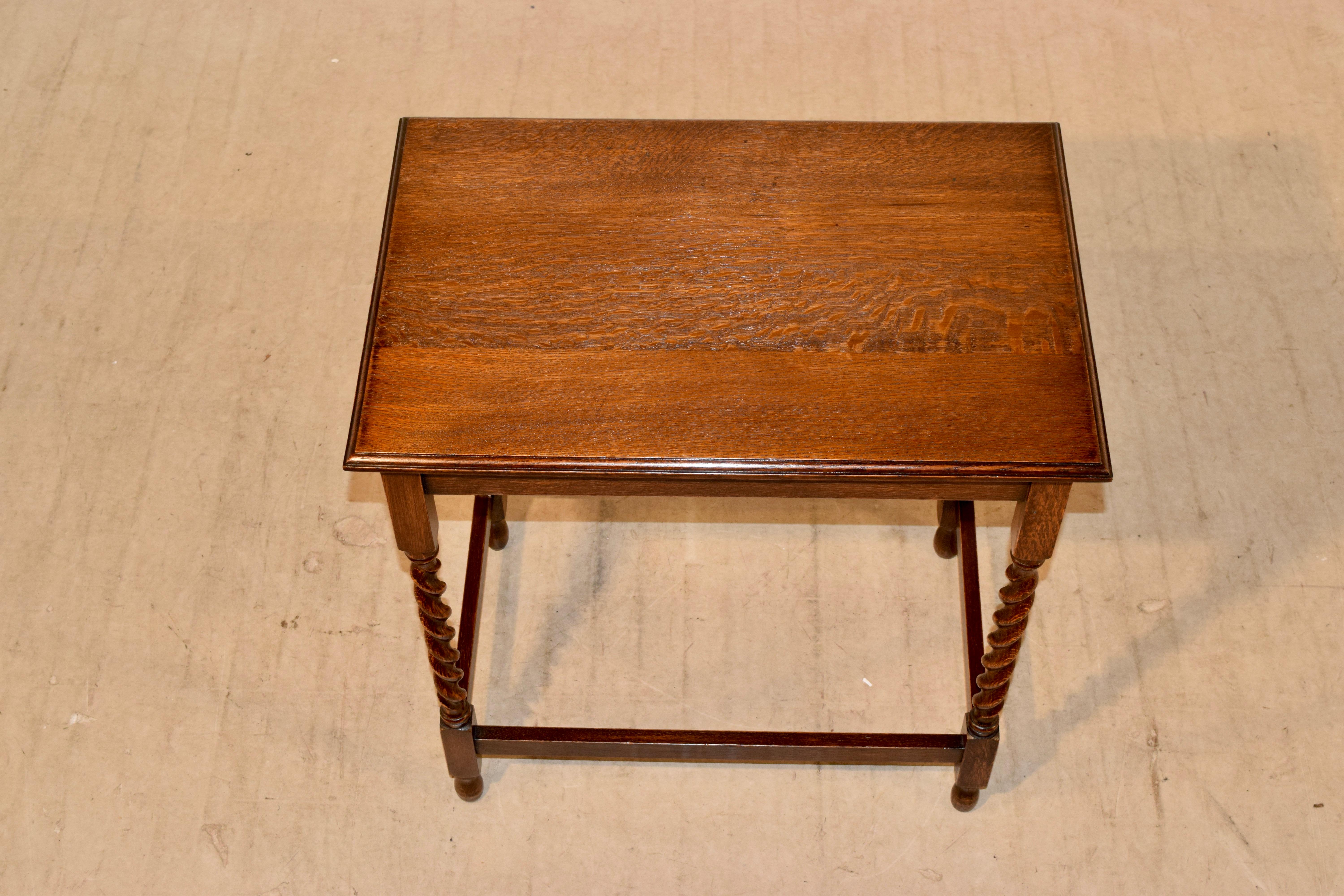 Oak Large English Occasional Table, circa 1900