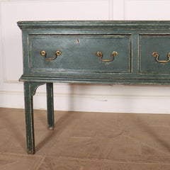 Large English Painted Dresser Base