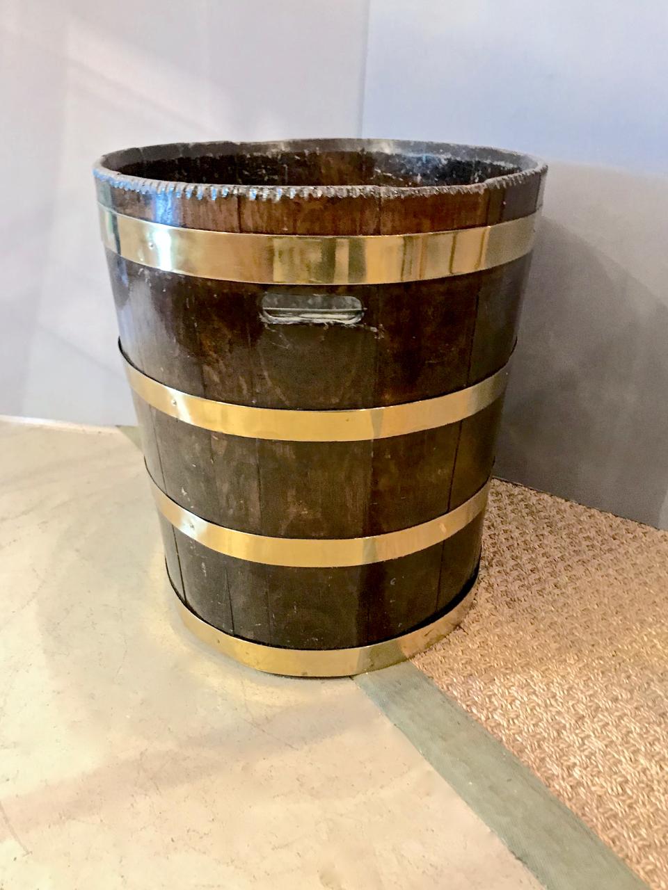 18th Century and Earlier Peat Bucket For Sale