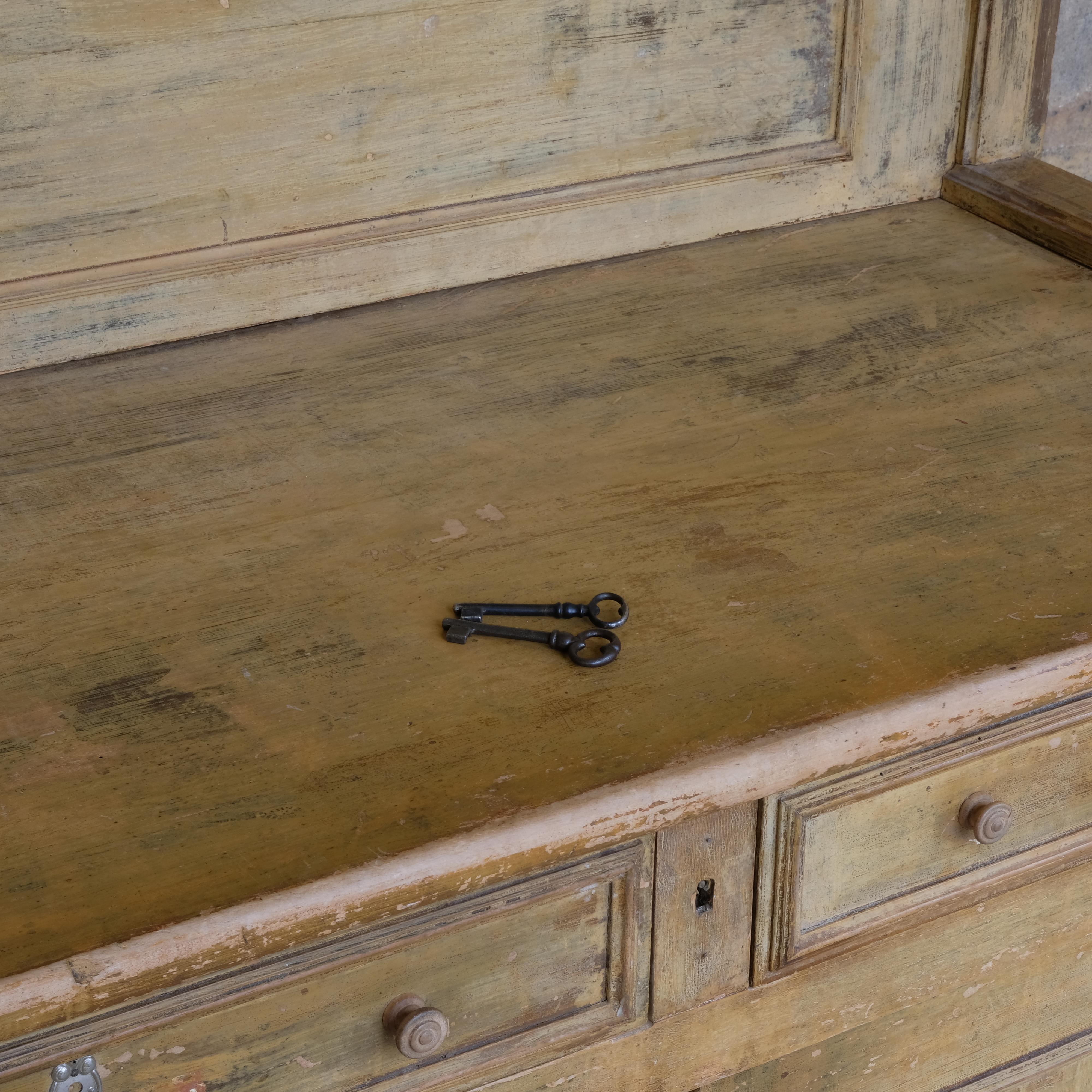 Large English Pine Farmhouse Dresser 5