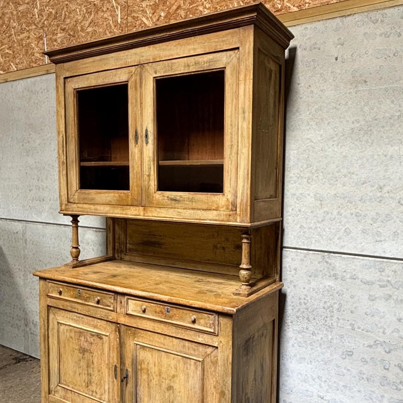 19th Century Large English Pine Farmhouse Dresser