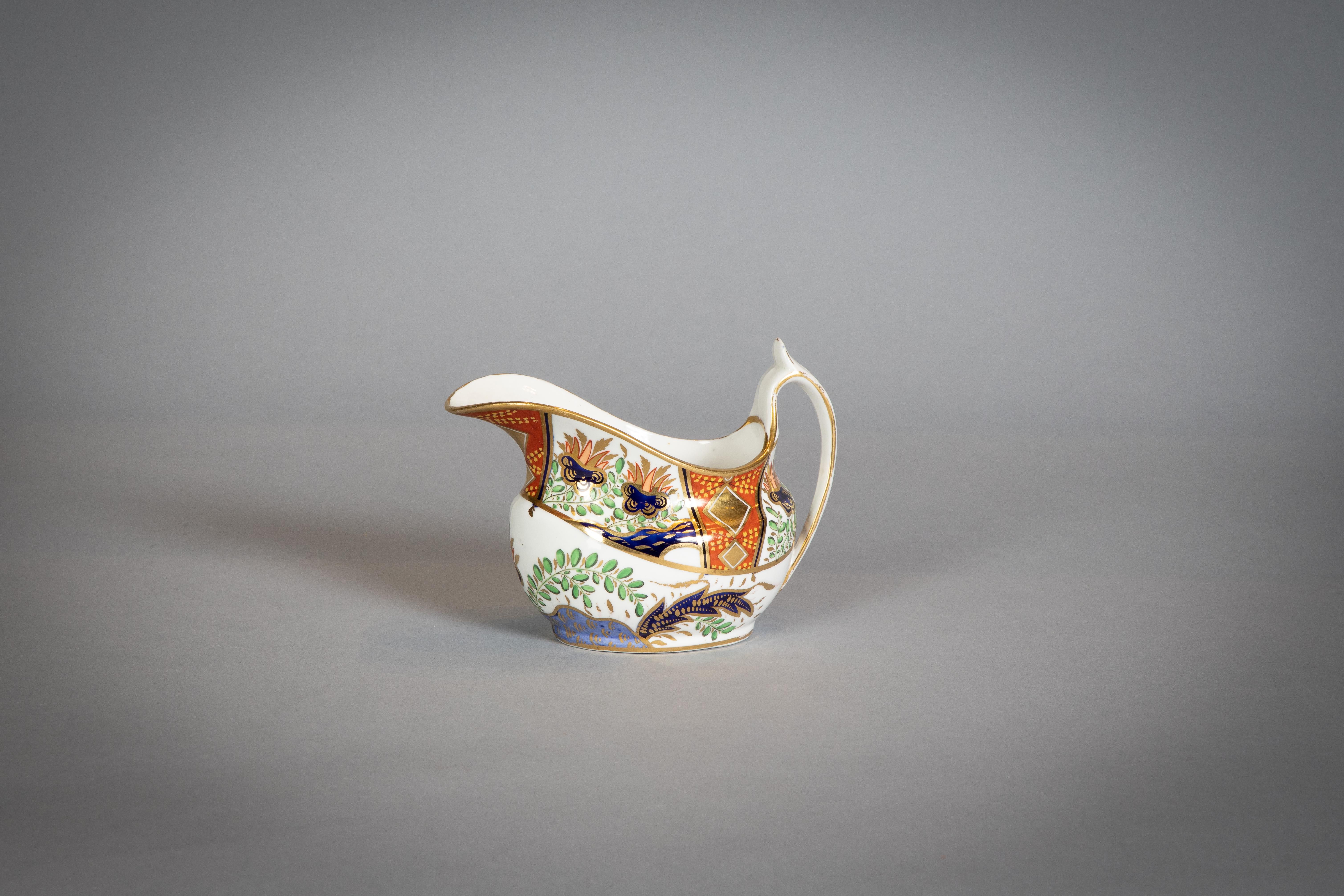 Début du XIXe siècle Grand service à dessert et à thé en porcelaine anglaise à motif Imari, Spode, datant d'environ 1815 en vente