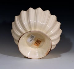 Large English Pottery Circular Plain Creamware Fruit Bowl, circa 1780s-1790s