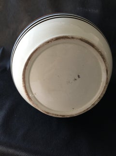 Large English Pottery Mocha Jug, circa 1800-1820