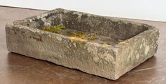 Large English Rectangular Garden Stone Sink or Trough