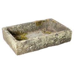 Large English Rectangular Garden Stone Sink or Trough
