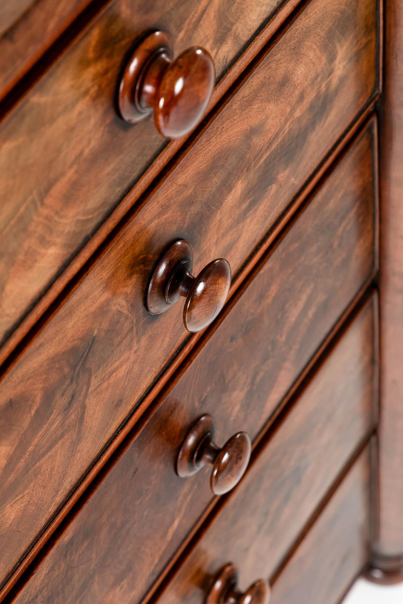 Large English Scottish Victorian Chest of Drawers 3