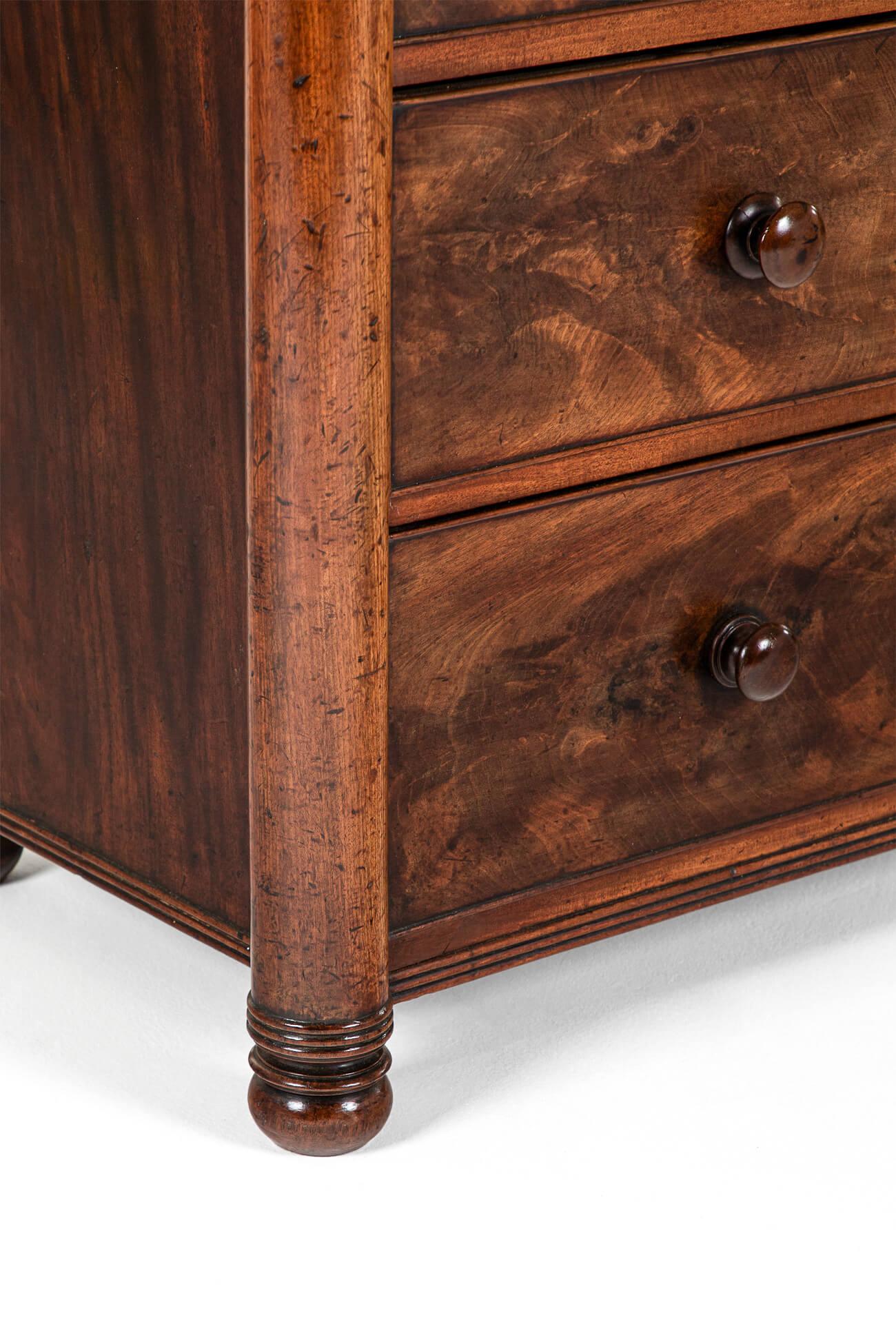 19th Century Large English Scottish Victorian Chest of Drawers