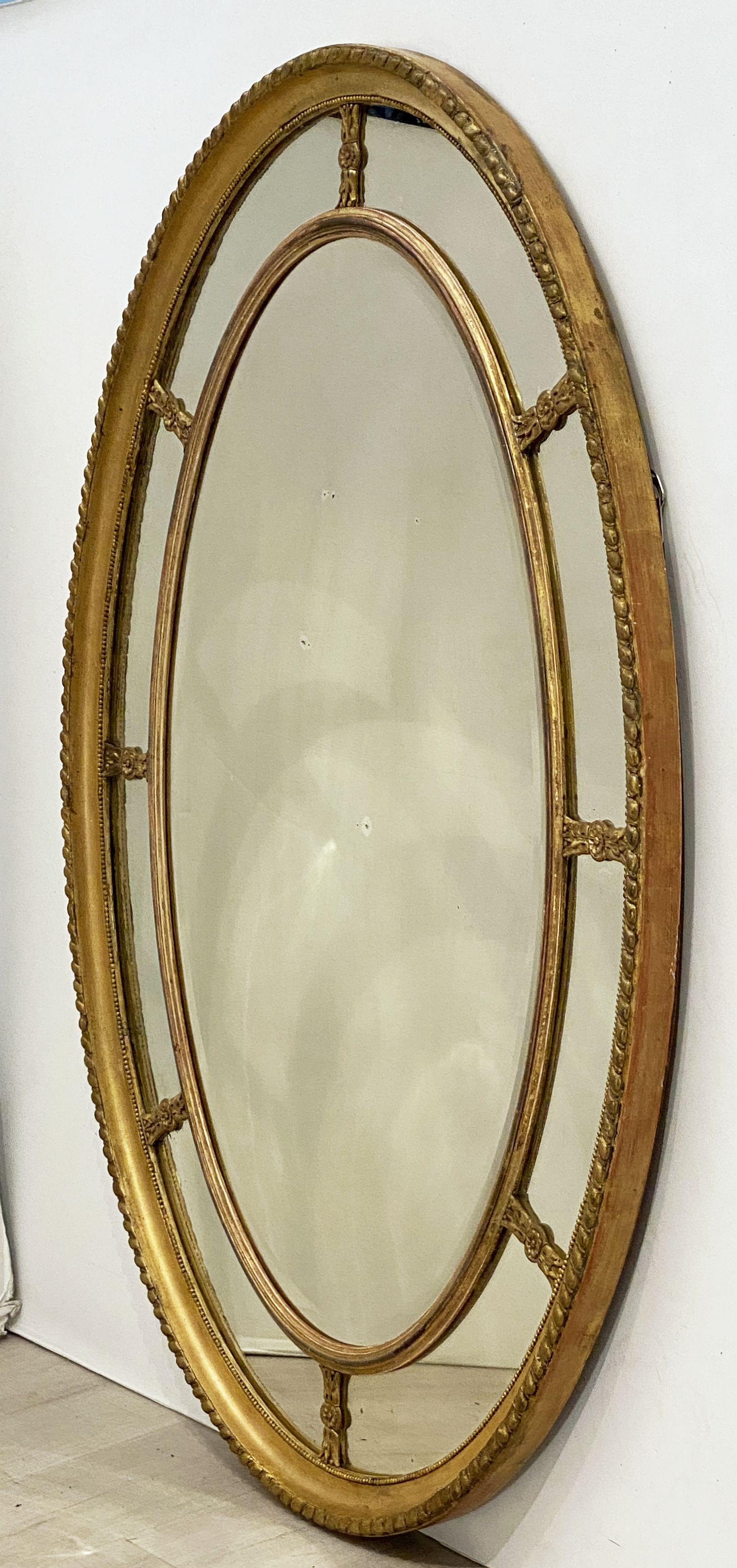 3 oval mirror