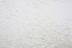 Large English Sheffield Plated Footed Barware Gallery Tray