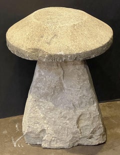 Large English Steddle or Staddle Stone for the Garden
