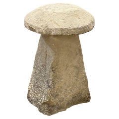 Large English Steddle or Staddle Stone for the Garden