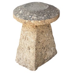 Large English Steddle or Staddle Stone for the Garden