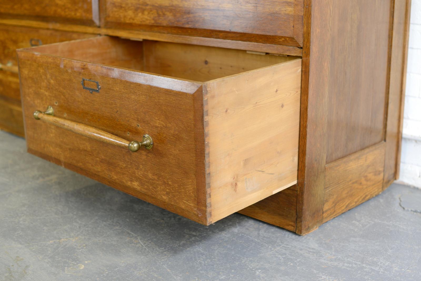 Early 20th Century Large English Tailors Drawers, circa 1920s