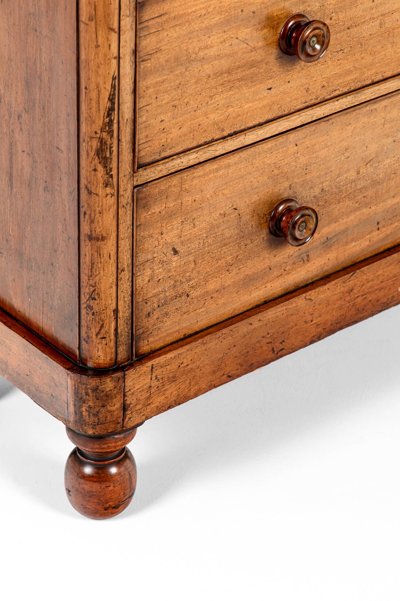 British Large English Victorian Chest of Drawers