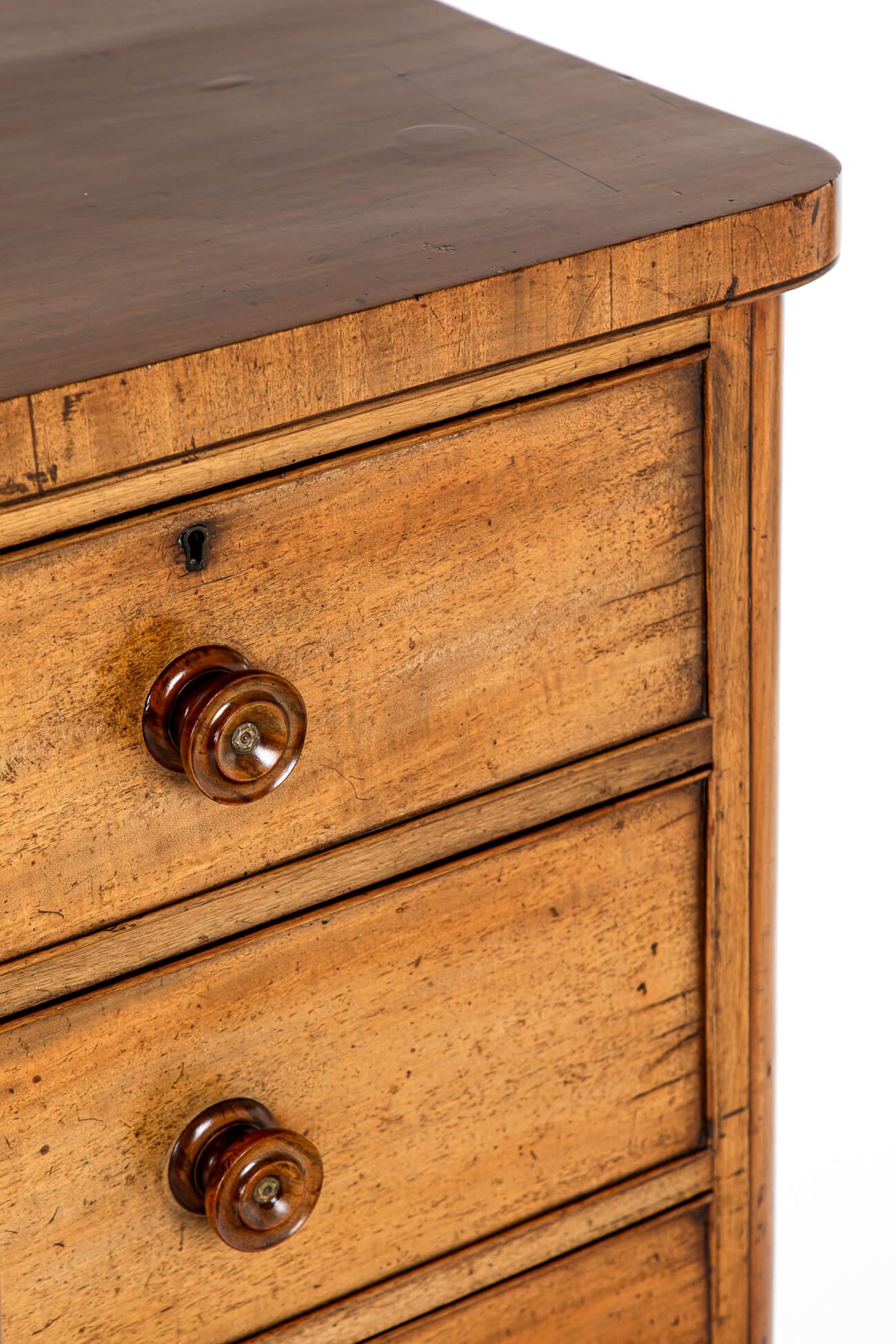 Pine Large English Victorian Chest of Drawers