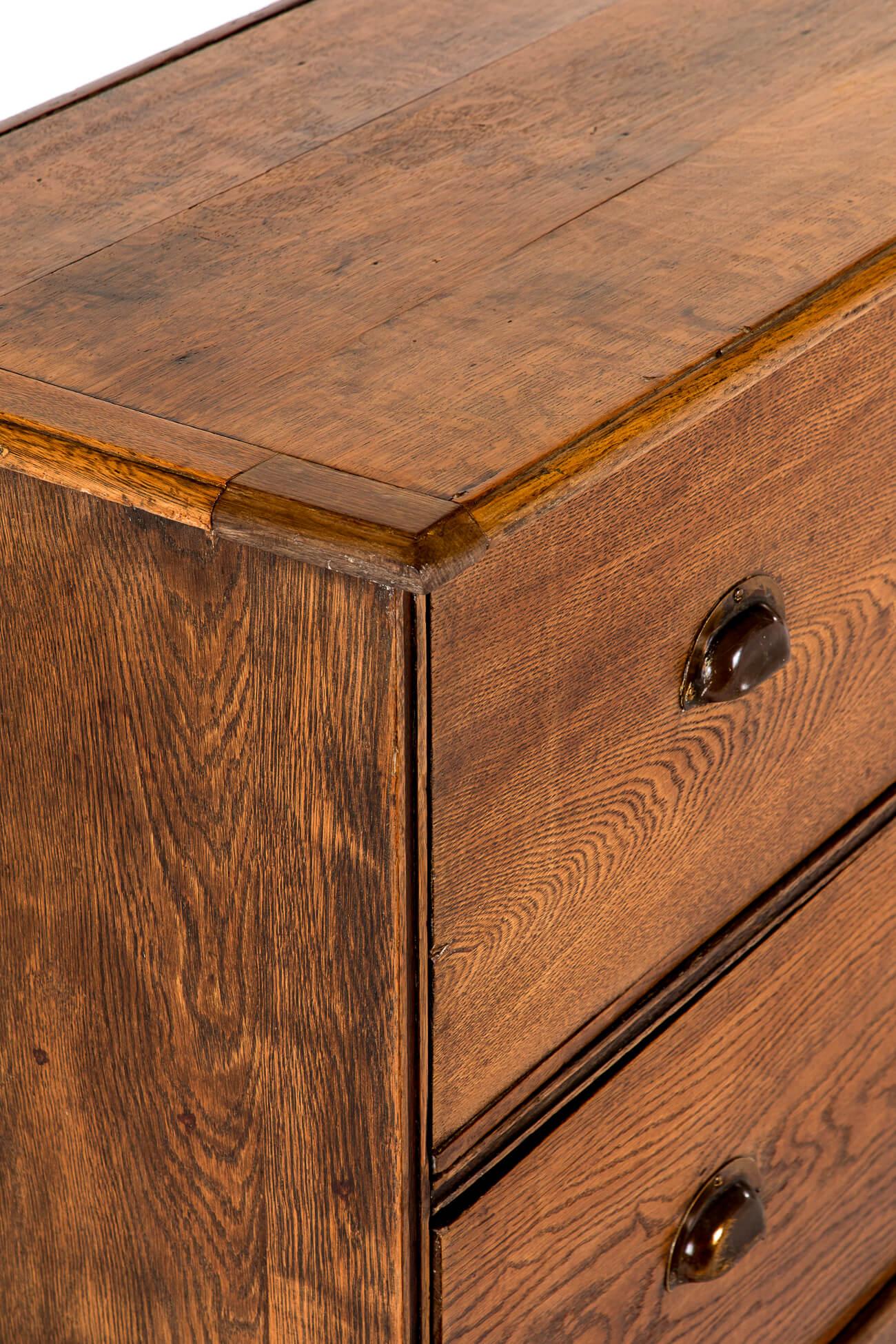Large English Victorian Oak Haberdashery Drawers im Angebot 1