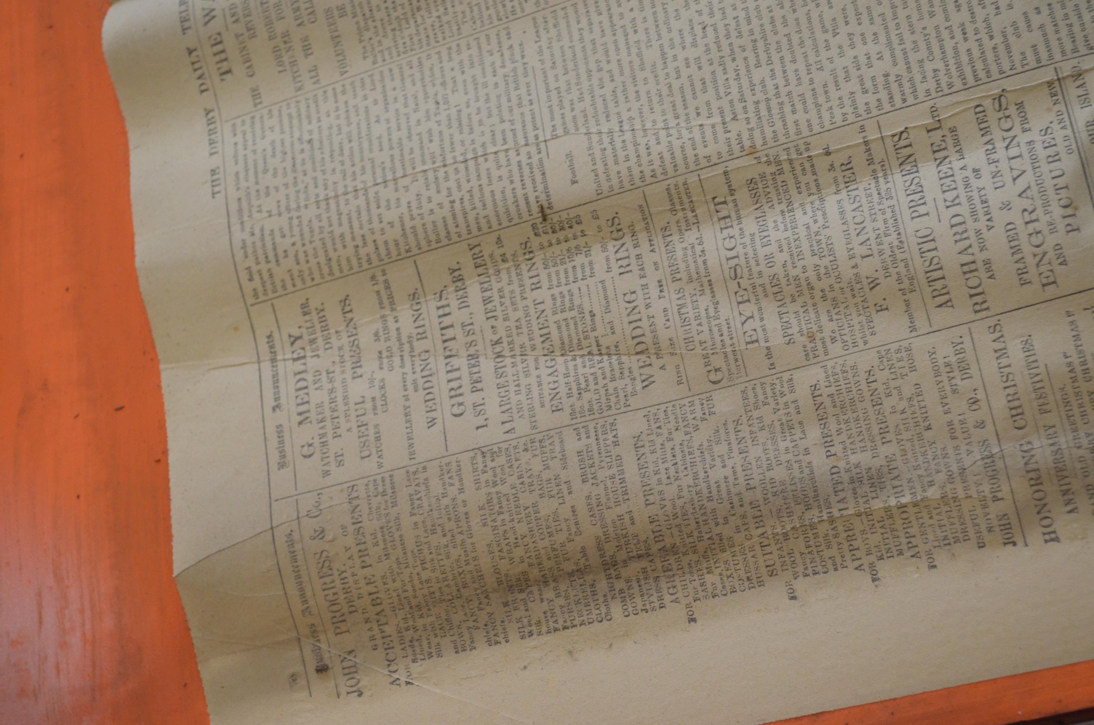 Gran espejo victoriano inglés 1899 en venta 9