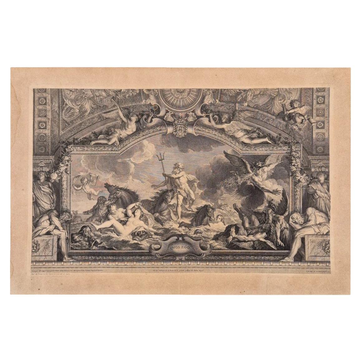 Großer Kupferstich auf Papier, Bernard Picart (1673-1733), Frankreich, 18. Jahrhundert